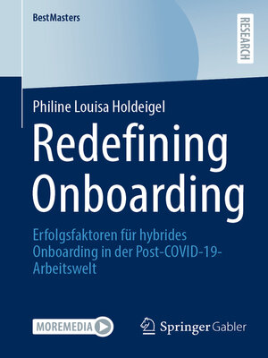cover image of Redefining Onboarding